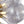 Morandi 18-Light Cluster Lavender Gray Glass Bubble Chandelier