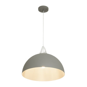 Scandinavian Colored Wide Metal Dome Kitchen Pendant Light