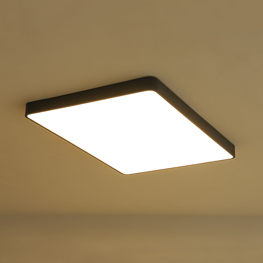 Minimalist Dimmable LED Rectangle Flush Mount Ceiling Light