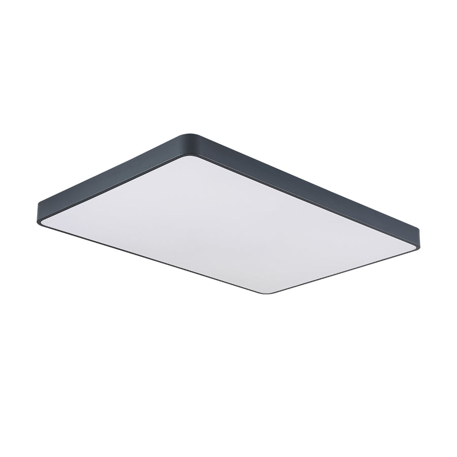 Minimalist Dimmable LED Rectangle Flush Mount Ceiling Light