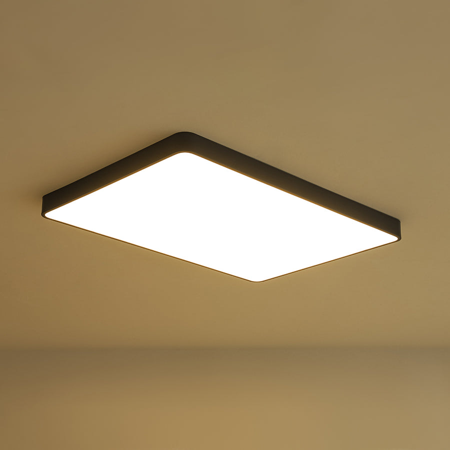 Minimalist Dimmable LED Rectangle Flush Mount Ceiling Light