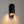 IP54 Minimalist Black 1-Light Iron Tube Outdoor Wall Lamp