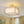Layered Bamboo Square Cage Fabric Semi Flush Mount