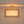 Layered Bamboo Square Cage Fabric Semi Flush Mount