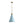 Load image into Gallery viewer, Macaron Brass Baby Blue 1-Light Iron Conical Kitchen Pendant
