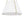 Mid-Century Brass White Fabric Conical Lantern Chandelier