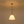 Mid-Century Brass White Fabric Conical Lantern Chandelier