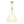 Mid-Century Brass White Fabric Conical Lantern Chandelier