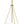 Mid-Century Brass White Fabric Conical Lantern Chandelier