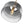 Modern 1-Light Gradient Grey Hammered Glass Round Drum Pendant