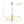 Modern 6-Light Tiered Frosted Glass Globe Sputnik Chandelier