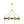 Modern Oversized 8-Light Brass Metal Wagon Wheel Chandelier