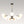 Modern Black Brass Opal Glass Globe Tiered Sputnik Chandelier