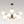 Modern Black Brass Opal Glass Globe Tiered Sputnik Chandelier