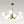 Modern Black Brass Opal Glass Globe Tiered Sputnik Chandelier