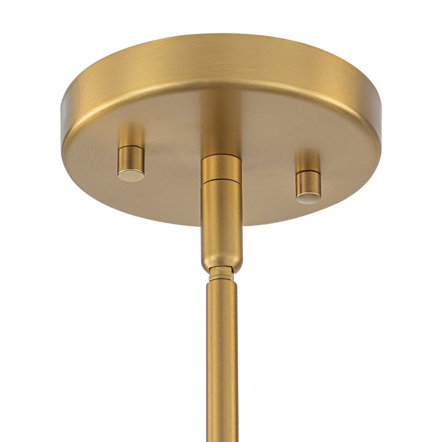 Modern Brass 12-Light Cluster Glass Globe Bubble Chandelier