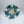 Load image into Gallery viewer, Modern Cluster Gradual Blue Glass Globe Bubble Chandelier
