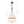 Modern White Fabric Conical Drum Cage Pendant Light