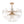 Load image into Gallery viewer, Morning Glory Glass Bloom Sunburst Semi Flush Chandelier
