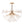 Load image into Gallery viewer, Morning Glory Glass Bloom Sunburst Semi Flush Chandelier
