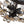 Vintage Luxe Bloom Amber Crystal Floral Cage Semi Flush Mount