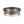 Water Hammered Glass Round Flush Mount Ceiling Light