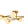 Load image into Gallery viewer, Opal Glass Bubble Brass Linear Sputnik Semi Flush Mount
