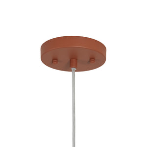 Scandinavian Colored Wide Metal Dome Kitchen Pendant Light