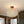 French Antique Brass Crystal Globe Cage Semi Flush Mount