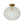 French Antique Brass Crystal Globe Cage Semi Flush Mount