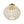 French Antique Brass Crystal Globe Cage Semi Flush Mount