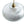 Scandinavian 1-Light Ribbed Glass Dome Kitchen Pendant