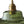 Scandinavian 1-Light Ribbed Glass Dome Kitchen Pendant