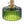 Scandinavian 1-Light Fluted Glass Round Drum Kitchen Pendant