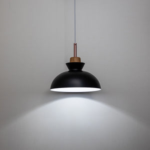 Scandinavian 1-light Dome Pendant Light
