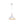 Scandinavian 1-light Dome Pendant Light