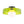 Scandinavian Lime Green Glass Round Drum Semi Flush Mount