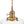 Scandinavian 1-Light Fluted Glass Round Drum Kitchen Pendant