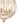 Sculptural Glam 6-Light Distressed Gold Crystal Orb Chandelier