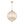 Sculptural Glam 6-Light Distressed Gold Crystal Orb Chandelier