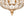 Sculptural Glam 6-Light Distressed Gold Crystal Orb Chandelier
