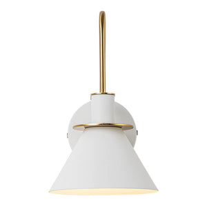 Single Cone Mid-century Wall Light Wall Sconce