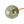Art Deco Bloom Olive Green Glass Bubble Semi Flush Chandelier