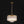 Tiered Water Ribbed Glass Round Semi Flush Chandelier
