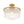 Tiered Water Ribbed Glass Round Semi Flush Chandelier