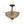 Load image into Gallery viewer, Victorian Antique Bronze Crystal Semi Flush Light
