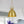 Vintage 1-Light Aged Brass Metal Bell Dome Pendant