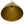 Vintage 1-Light Aged Brass Metal Bell Dome Pendant