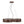 Violin Style 5CCT Dimmable LED Walnut Grain Pendant Light