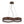 Violin Style 5CCT Dimmable LED Walnut Grain Pendant Light